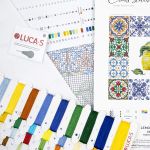 Набор для вышивания нитками Luca-S, Лимонная эссенция Средиземноморья, 25х20см