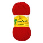 Пряжа Камтекс Бамбино / уп.10 мот. по 50 г, 150 м, цв.046 красный