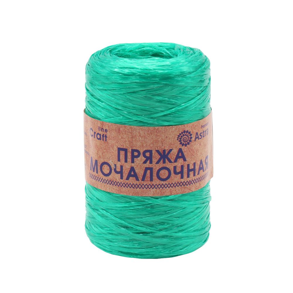 Пряжа Astra Premium (Астра Премиум) Мочалочная / уп.10 мот. по 50 г, 200 м, темный изумруд