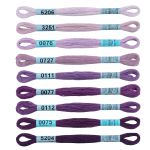 Набор мулине Gamma, 10, 9х8 м, Фиолетовый