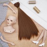 Трессы Элит прямые №27 12, длина 27см, ширина 100 см, 1шт, 26499