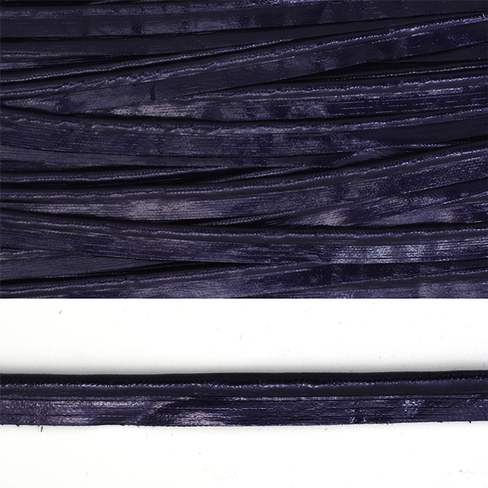 Кант искусственная кожа 10 мм, 37 фиолетовый, уп.45,7м