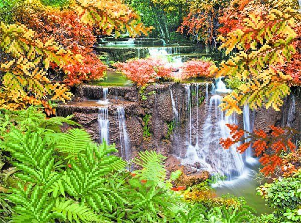 Рисунок на шелке Матренин Посад 37х49 - 4126 Все краски осени