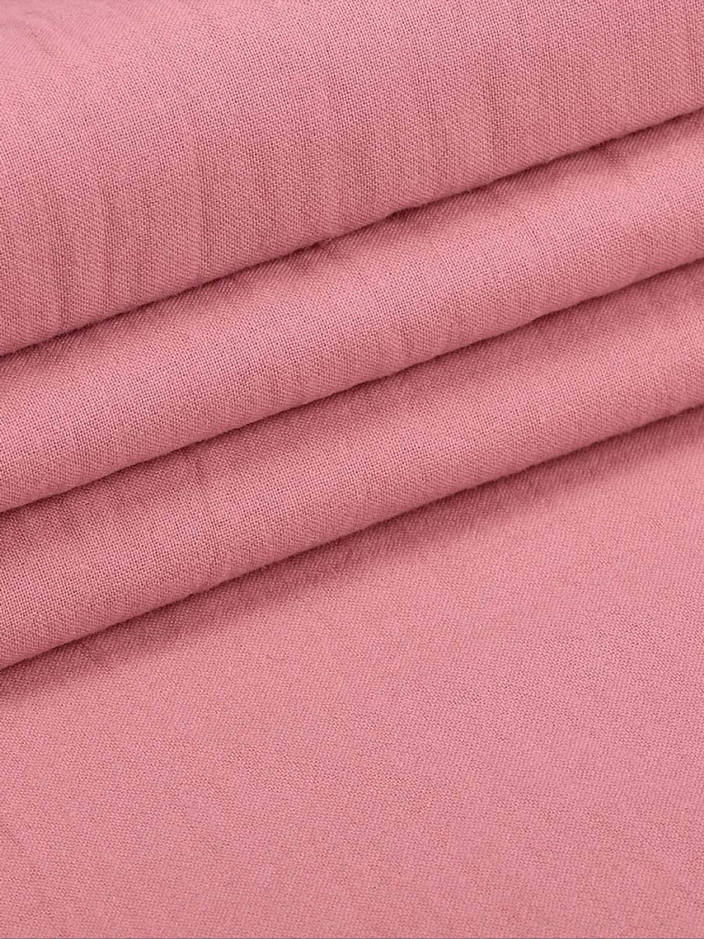 Хлопок крэш 90 г/м², 150 см / 5 метров, TBY.Caw.73.5, цв.ягодный