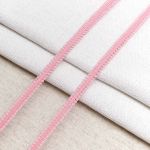 Шнур отделочный сороконожка ⌀5.0 мм / 30 метров, розовый, С873