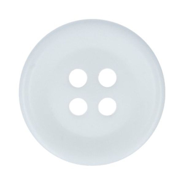 Пуговицы 4 прокола костюмные 16 мм, 24 шт, А001 белый, Gamma RIO 0027