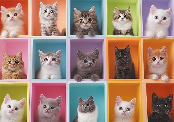 Пазл 1000 элементов, PZL-1000/91 Ящики с сюрпризом, Фрея