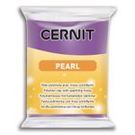 Полимерная глина запекаемая Cernit Pearl 56 гр, 900 фиолетовый