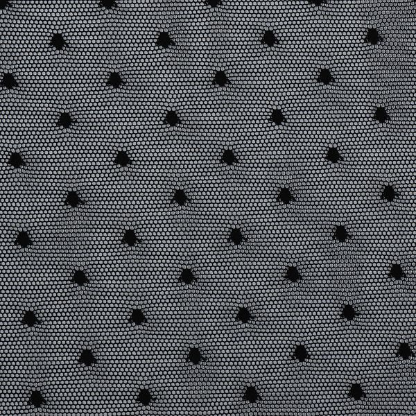 Сетка бельевая эластичная 65 г/м², шир.160 см / 188 метров, Мушка TBY.00128.02, цв.02 черный /00128.02/