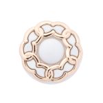 Пуговицы на ножке 36L=23 мм, металл, GD.White (золото-белый), 10 шт, MP13