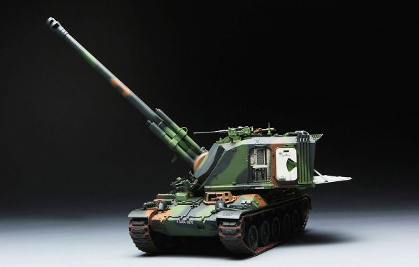 Модель сборная: самоходная гаубица, AUF1 155mm 1/35, Meng TS-004