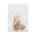 Замок для бус 21х10 мм (in 5 мм), золото цв.02, ГМХ14167, 20 шт