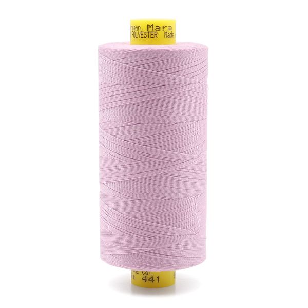 Нитка универсальная Gutermann Mara 120/2, 1000 м, 700207, 441 розовая лаванда, 1 шт