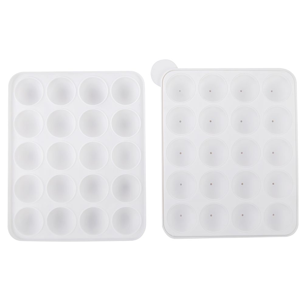 Форма силиконовая для пирожных 22х18х3.8 см, кейкпопсы, S-Chief SPC-0337