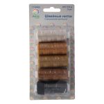 Швейные нитки (набор) 20/3,110 м, ассорти, 5 шт/набор Astra&Craft, ассорти