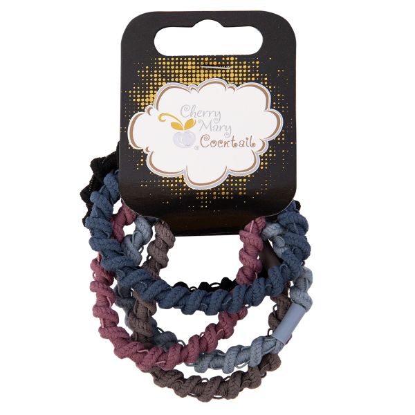 Набор резинок для волос, 25 шт, №01 ассорти, Cherry Mary VR07017