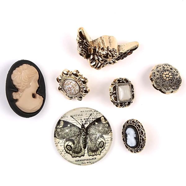 Украшения декоративные пуговицы Фигурки Вечные ценности Dress It Up 10067