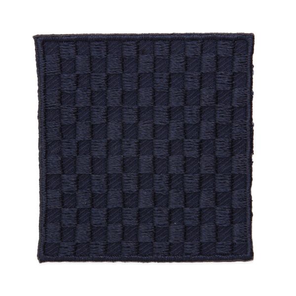 Термоаппликация Квадрат 7х7см, уп. 2 шт, цв.синий