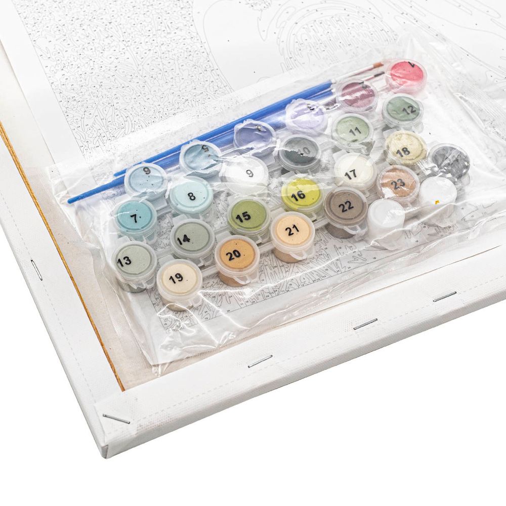 Картина по номерам Русская живопись, Ретро жук 40х50см