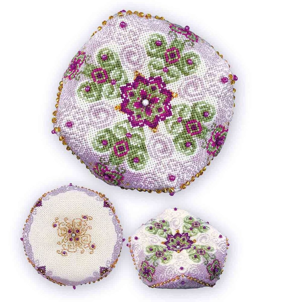 Набор для вышивания нитками Риолис, Бискорню Рассвет 8х8см