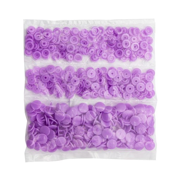 Кнопка рубашечная ⌀12,5/10мм пластик (≈100 шт) New Star (414 лиловый)
