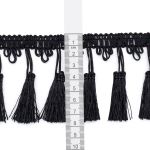 Бахрома отделочная 115.0 мм / 10 метров, с кистями, (115), 878