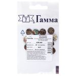 Пуговицы 12 мм, 10 шт, ракушка, №01 перламутровый, Gamma WB-085