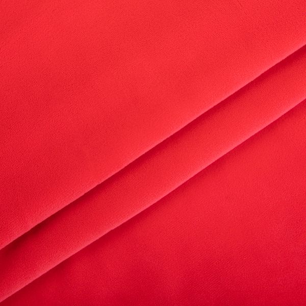 Микровелюр 312±5 г/м², 160 см / 5 метров, 021 красный, Gamma MCV