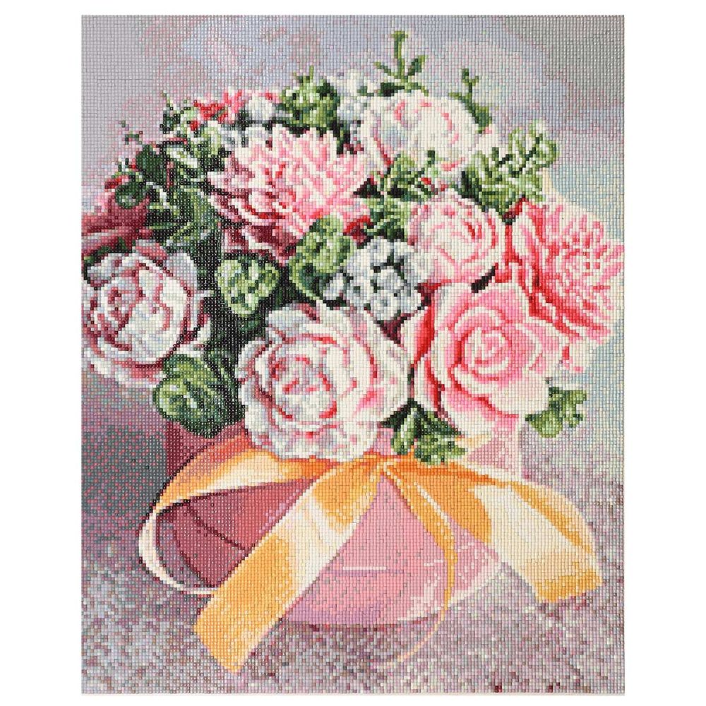 Алмазная (кристальная) мозаика Cristyle Cr 450048, Букет цветов, 40х50см