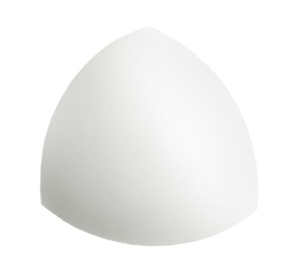 Бельевые чашечки для бюстгальтера треугольные р.44-46 (р.3), 10 пар, белый, Blitz FN-75.76