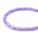 Бусины пластик (жемчуг) 3х6 мм, 15 г, Astra&Craft (фиолетовый), 4AR293/294