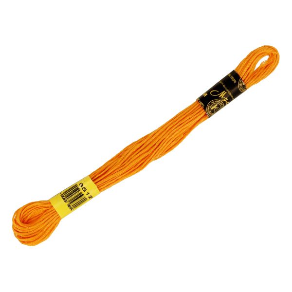 Мулине ПНК им.Кирова цв.0512 (013) охра, Россия, 24 мотка по 8 метров