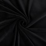 Велюр 240 г/м², 150х185±5 см, черный/black, Gamma VELRN