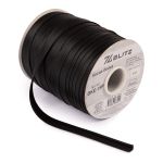 Косая бейка атласная 15 мм / 132±1 метра, черный 080, Blitz BKE-15P