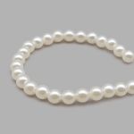 Бусины пластик (жемчуг) ⌀8 мм, 50 г, Astra&Craft (003 NL телесный)