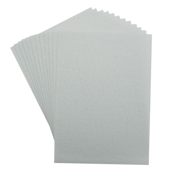 Фетр листовой жесткий 1.0 мм, 20х30см, 12 шт, Astra&Craft, 12 белый