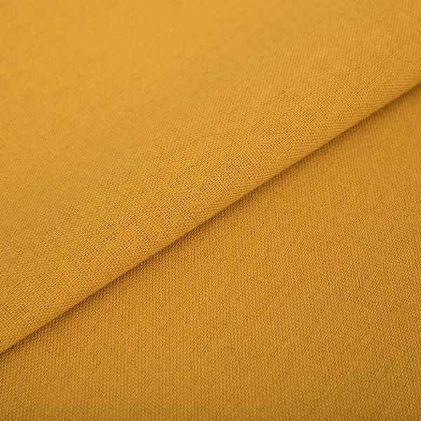 Льняная ткань 175±5 г/м², 150х140 см, №120 горчичный, Gamma 3070N