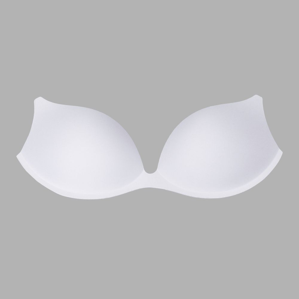 Моночашки корсетные с уступом под бретель с эфф. push-up, р.70 Antynea (белый), AC-44