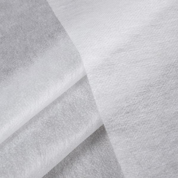 Флизелин клеевой точечный 40 г/м², цв.белый, шир.90см, 100м