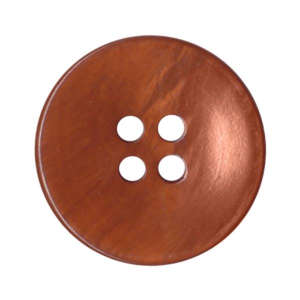 Пуговицы 4 прокола костюмные 20 мм, 12 шт, D236 коричневый, Gamma DX 0033