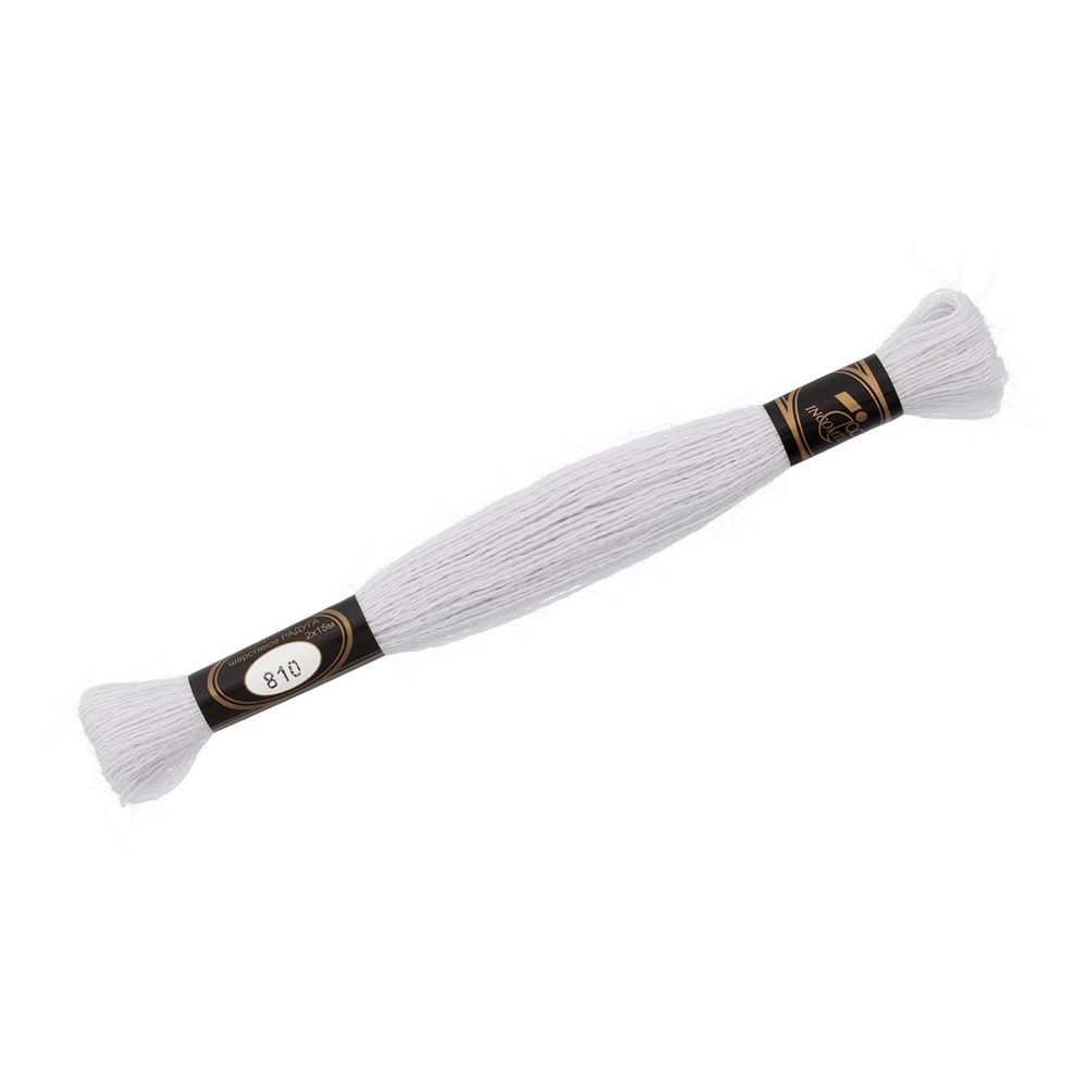 Мулине Радуга, цв.810 бл. серый, Россия, 8 мотков по 15 метров