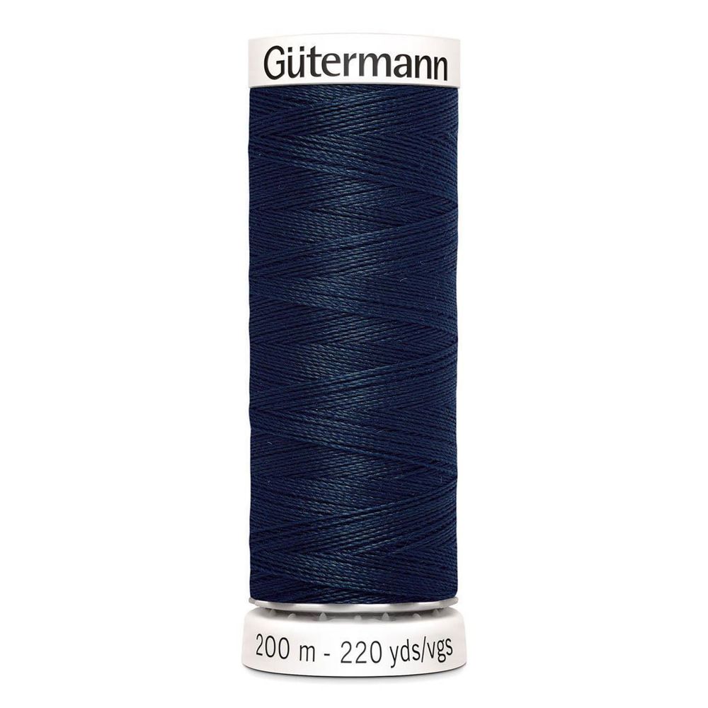 Нитки универсальные Gutermann Sew-all 100 (200 метров), 5 кат. | 487 т.т.сине-зеленый