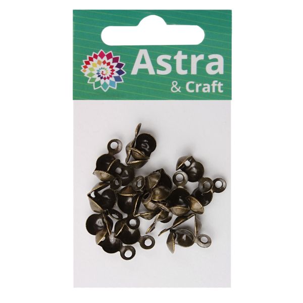 Скуфейка, 20 шт/упак, Astra&Craft (латунь) 4AR2028
