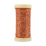 Мулине Gamma металлик M 5 мотков по 50 метров, M-123 красный/золотистый, Gamma BRILL