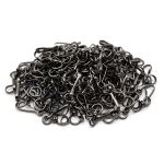 Карабин металл 10.0 мм (55х14 мм), 816-631, чер.никель, уп.100 шт