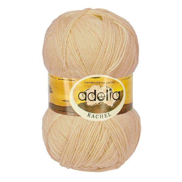Пряжа Adelia Rachel / уп.5 мот. по 100г, 400м, 17 бежевый