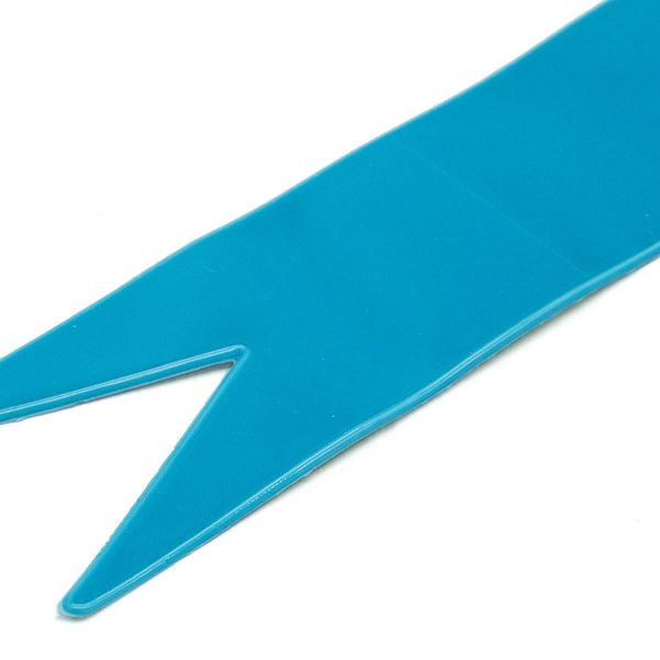 Брелок Флажок двусторонний 15х3 см, белый+голубой