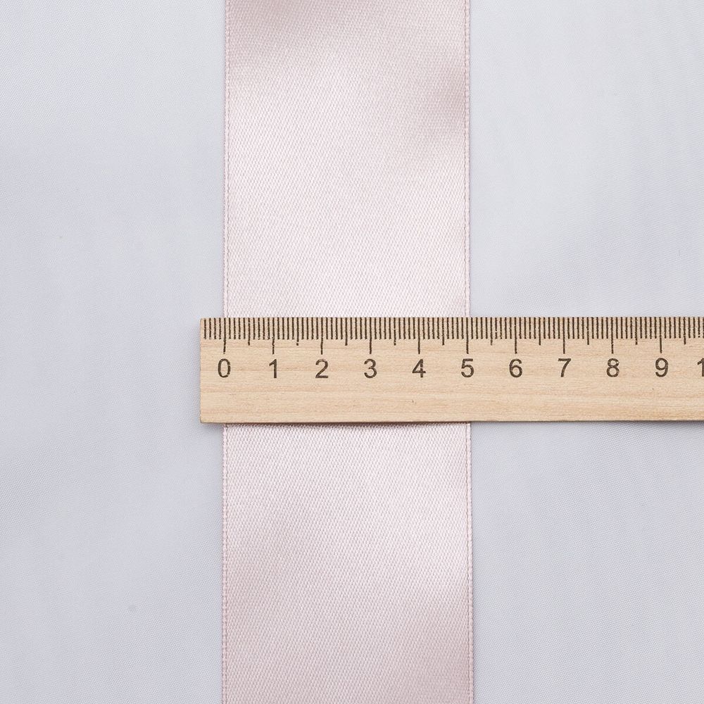 Лента атласная 1-сторонняя 50.0 мм / 22.86±1 метров, 146 кремовый, Globus