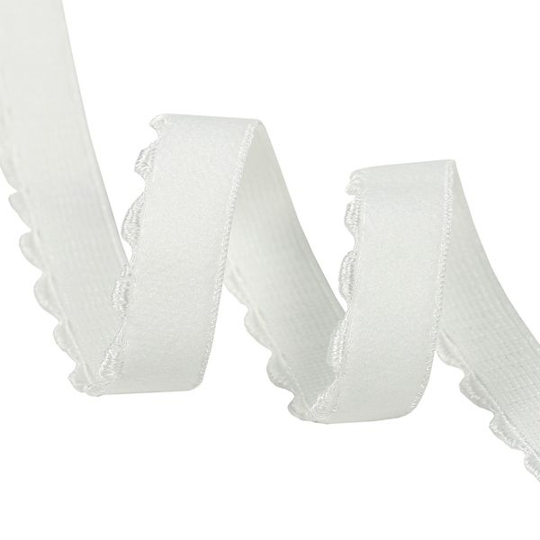 Резинка бельевая (отделочная) 12.0 мм / 50 метров, ЕТ-1 F102 сумрачно-белый