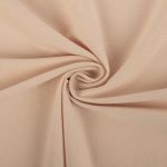 Трикотаж кукольный отрез 50х55 см, 225 г/м², 3 розовый/кремовый, Peppy DTF-01